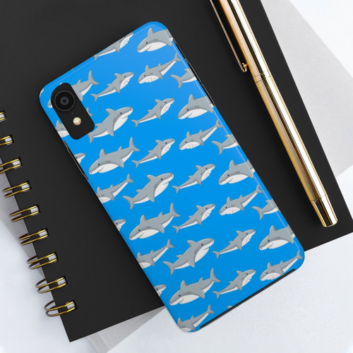 Cute Shark Phone Case - Dive into Style for iPhone 7-14 & More Cute Shark Phone Case - Dive into Style for iPhone 7-14 & More