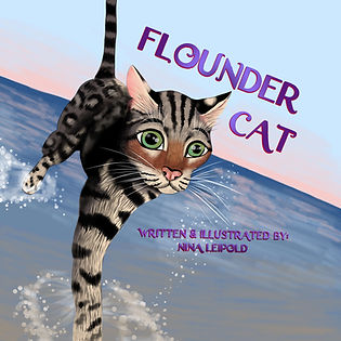 Flounder Cat Cover