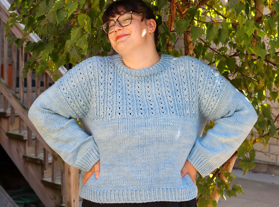 Thumbnail: Chloe Sweater Pattern