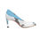 Thumbnail: Kettlebell powder blue butterfly Women's High Heels