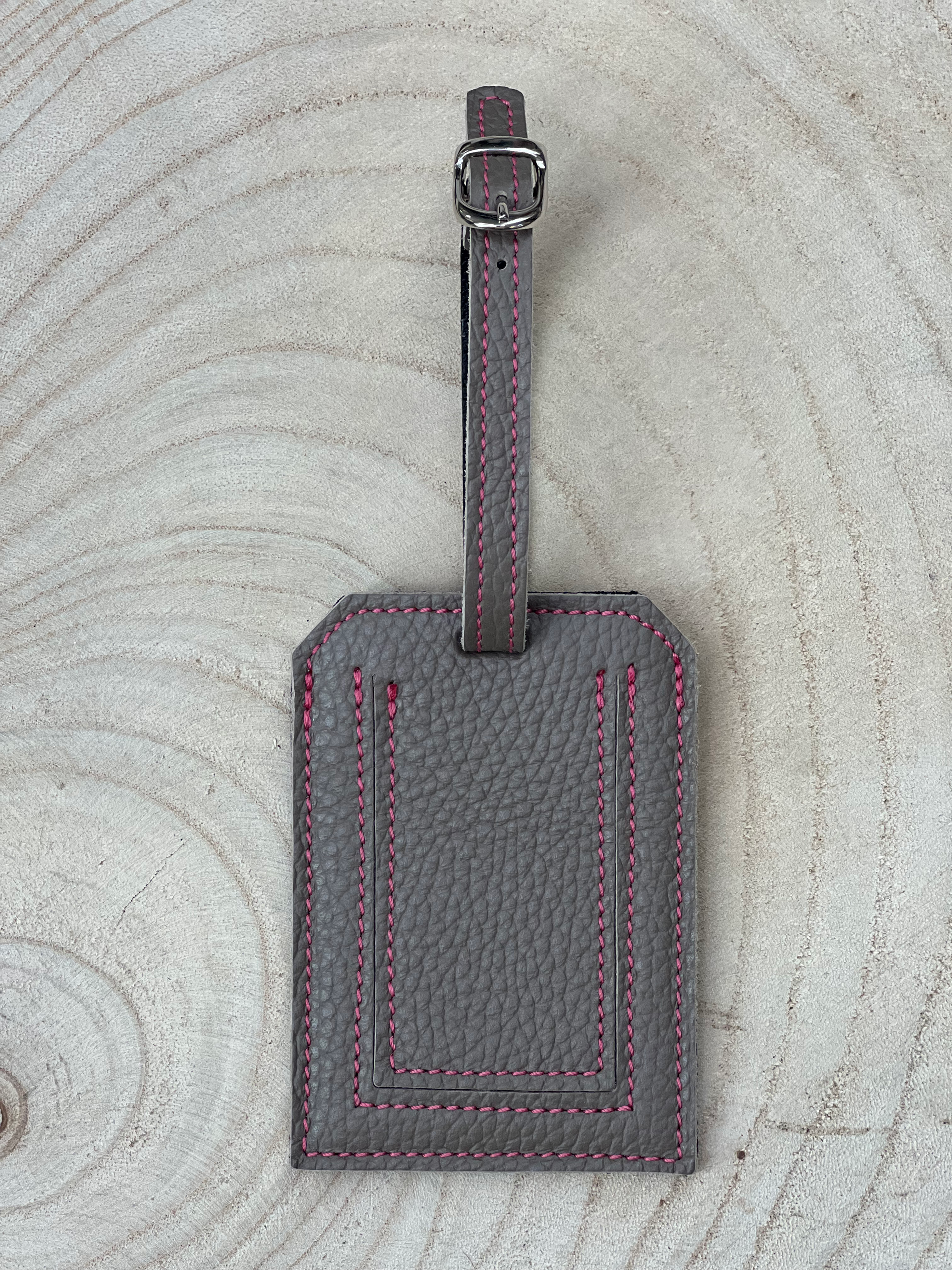 LUGGAGE TAG TAUPE