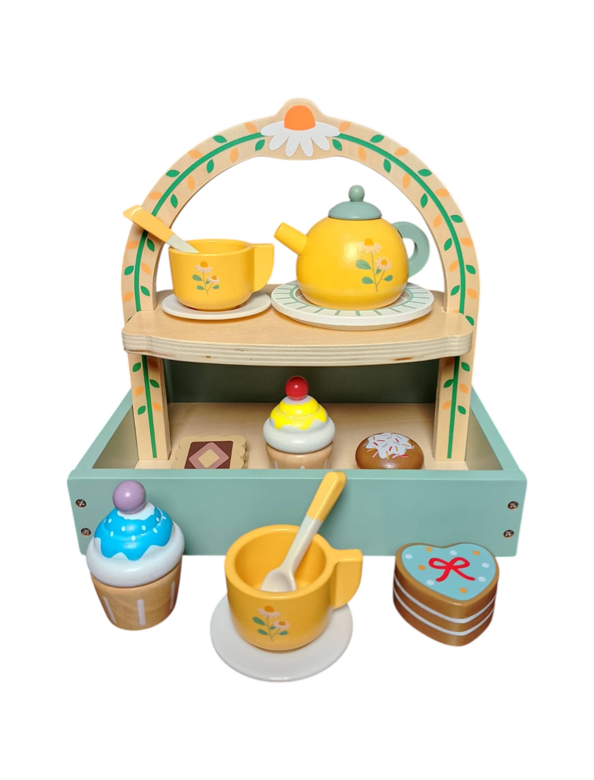 Juego De Té Madera