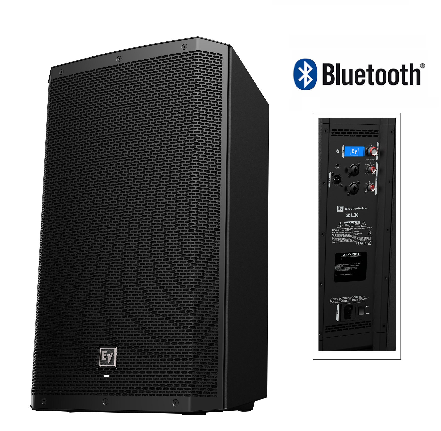 PARLANTE ACTIVO BLUETOOTH ZLX15BT ELECTRO VOICE