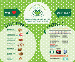 team member appreciation poster.