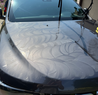 Hand Waxing Grand Cherokee