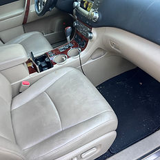 dirty leather seats in lexus rx350