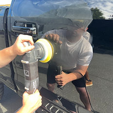 Black Truck Paint Correction