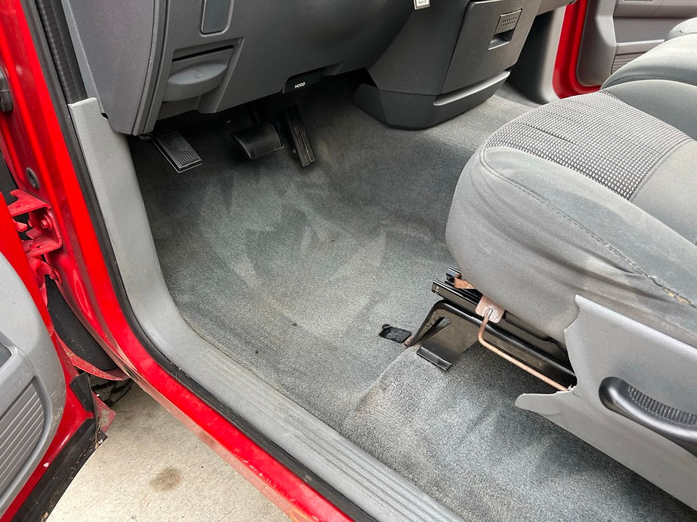 Truck Carpet Extraction