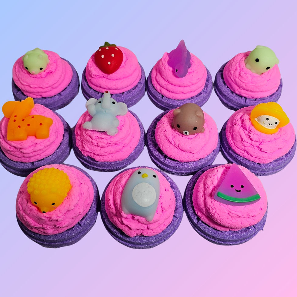 Thumbnail: Bath Bomb with Squishy Fidget Toy