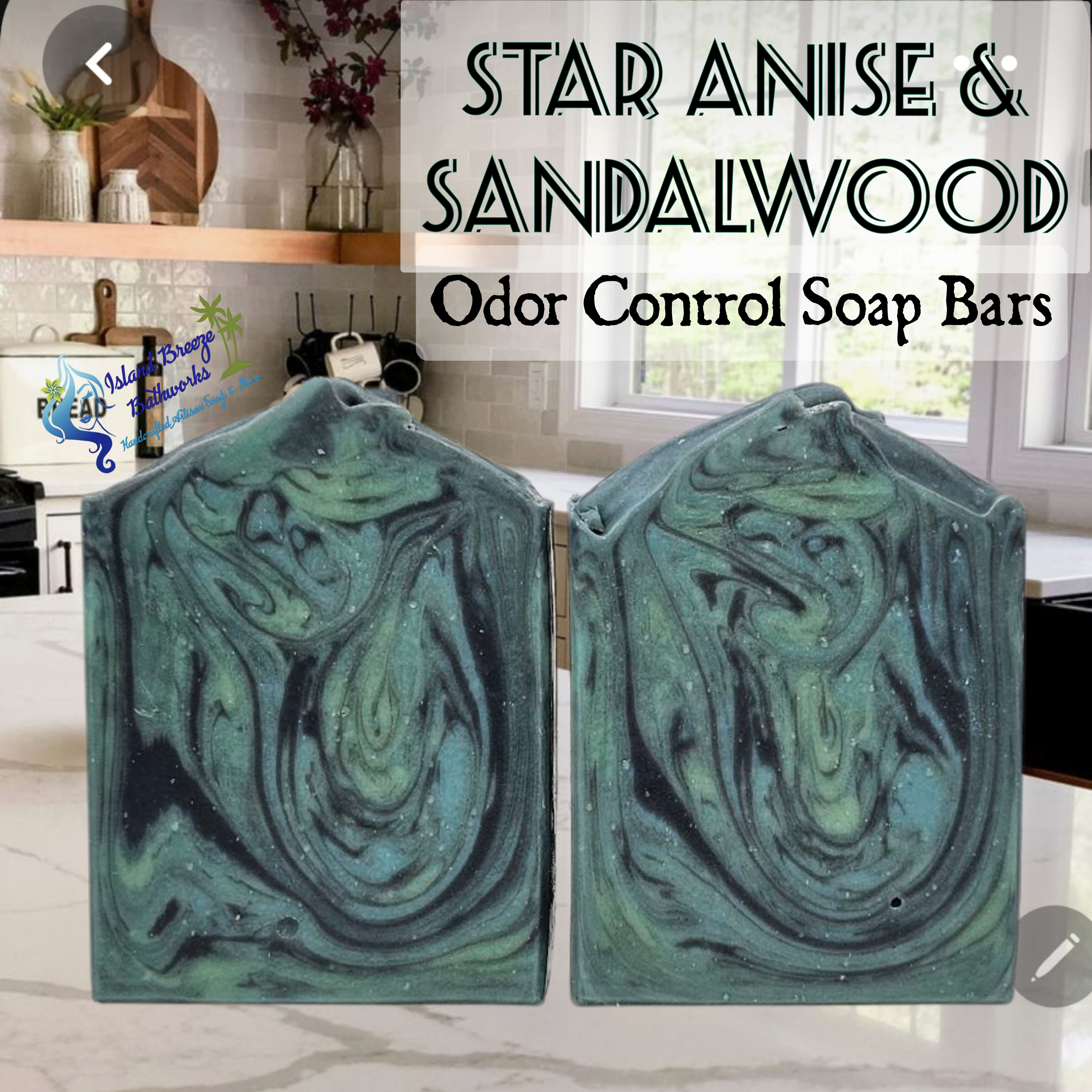 Star Anise and Sandalwood Artisan Soap