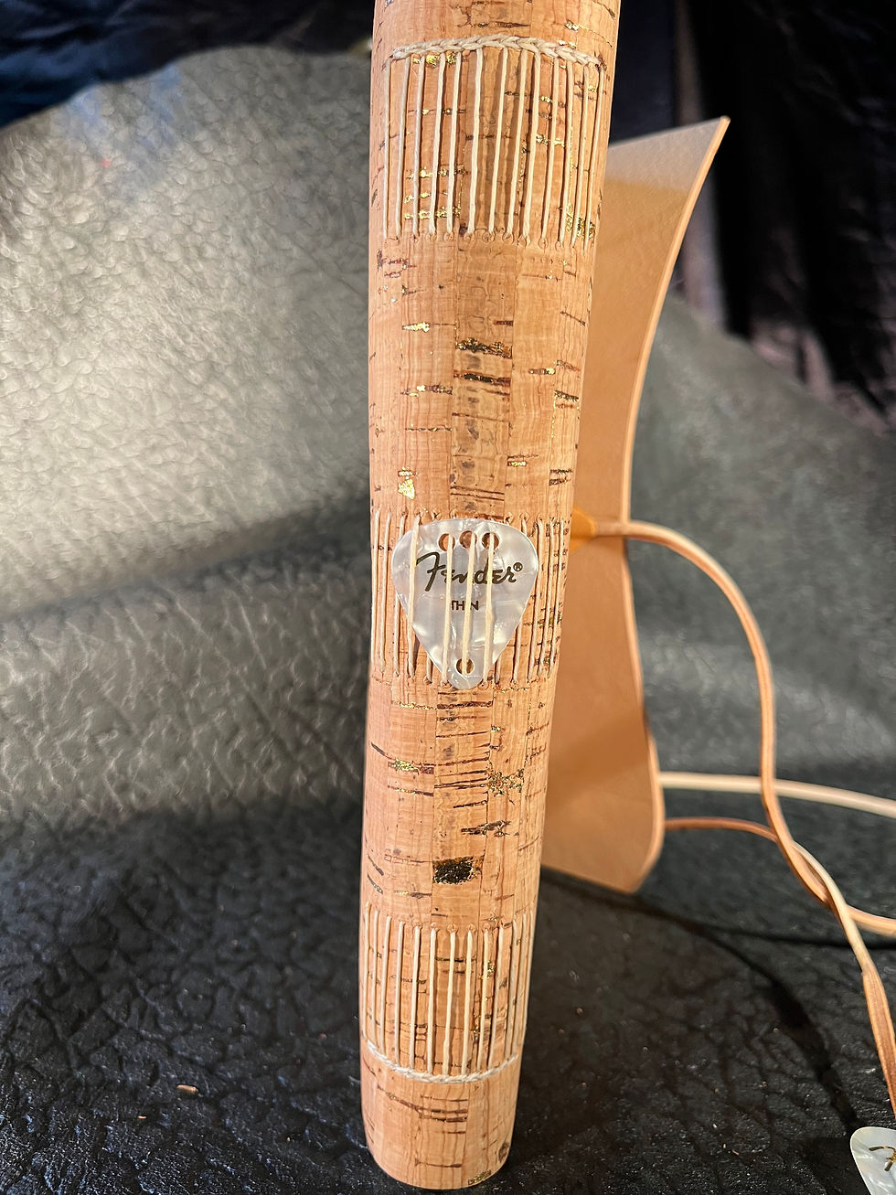 Thumbnail: Cork Leather Guitar Lyric Journal