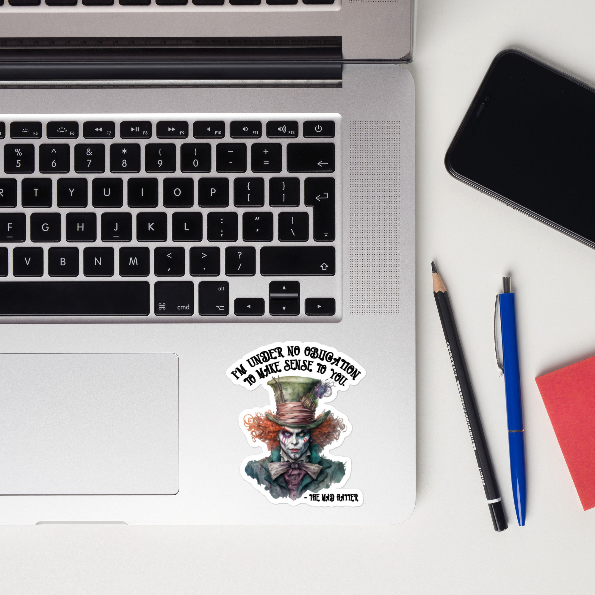 Mad Hatter Sticker