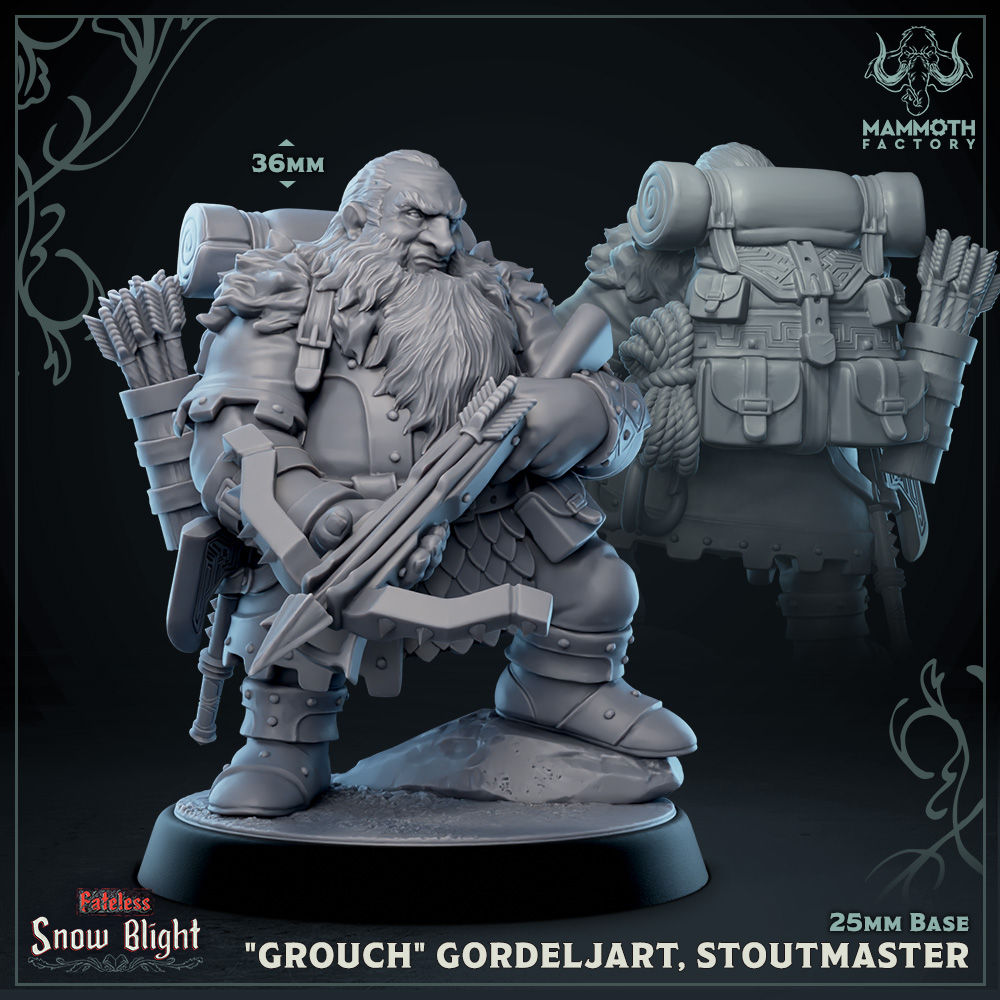 "Grouch" Gordeljart, Stoutmaster