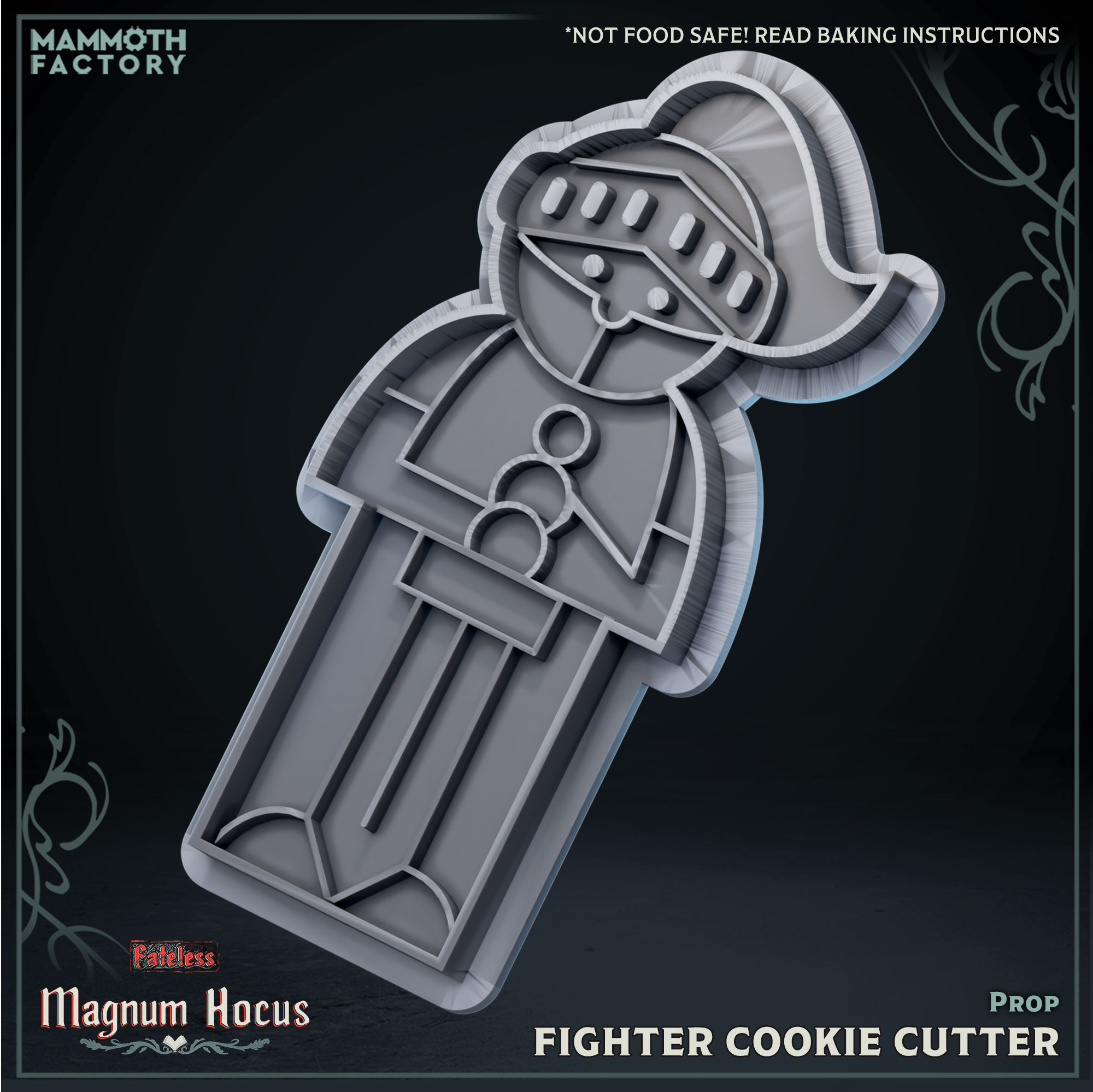 Fighter Cookie Cutterv