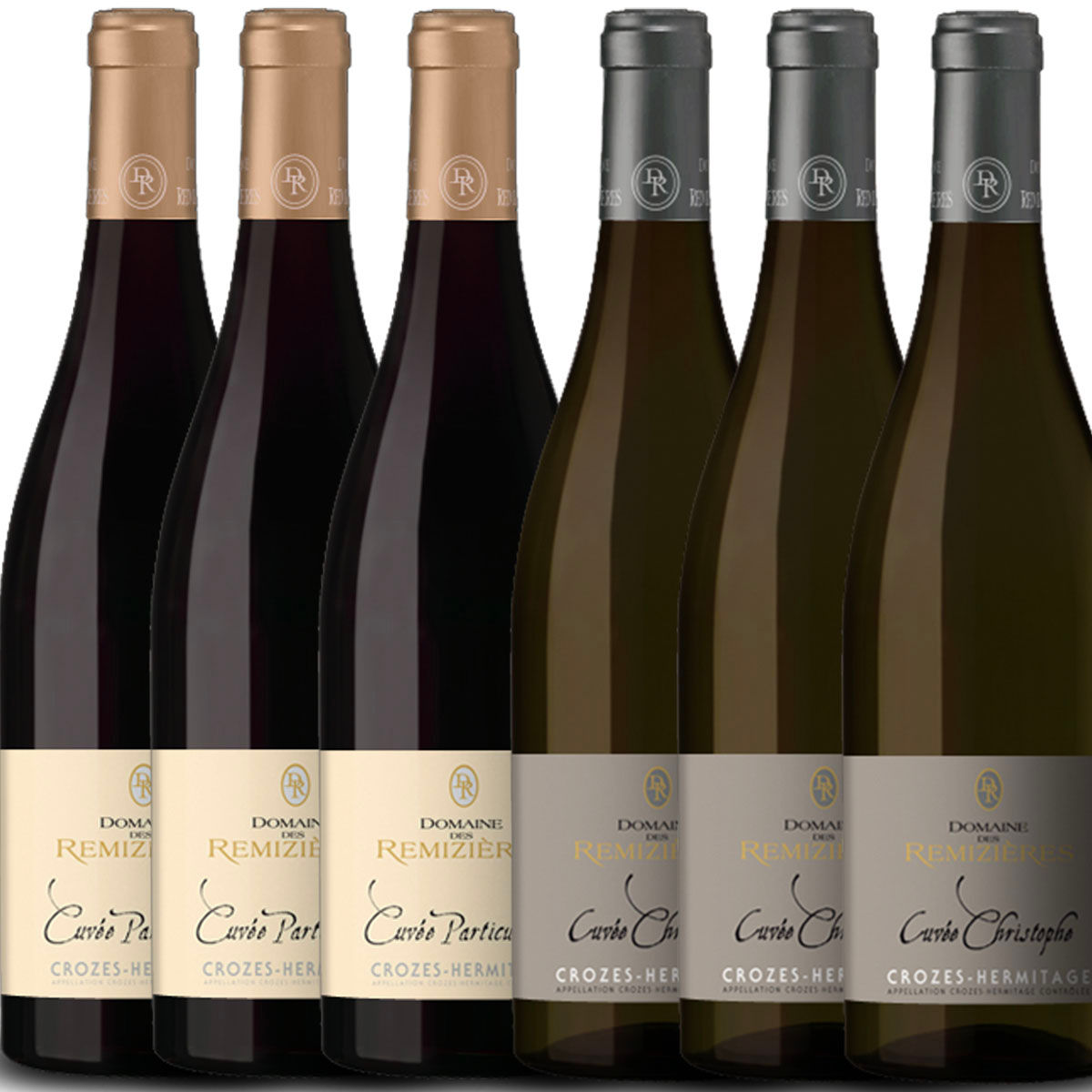 6 x Crozes Hermitage, Red and White