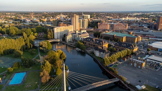 Christchurch Meadow and Bridge in Reading