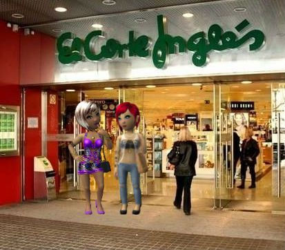 de compras en el c.i