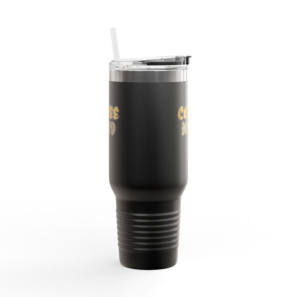 Thumbnail: Coffee Head Insulated Travel Mug - 40oz, Perfect for Coffee Lovers