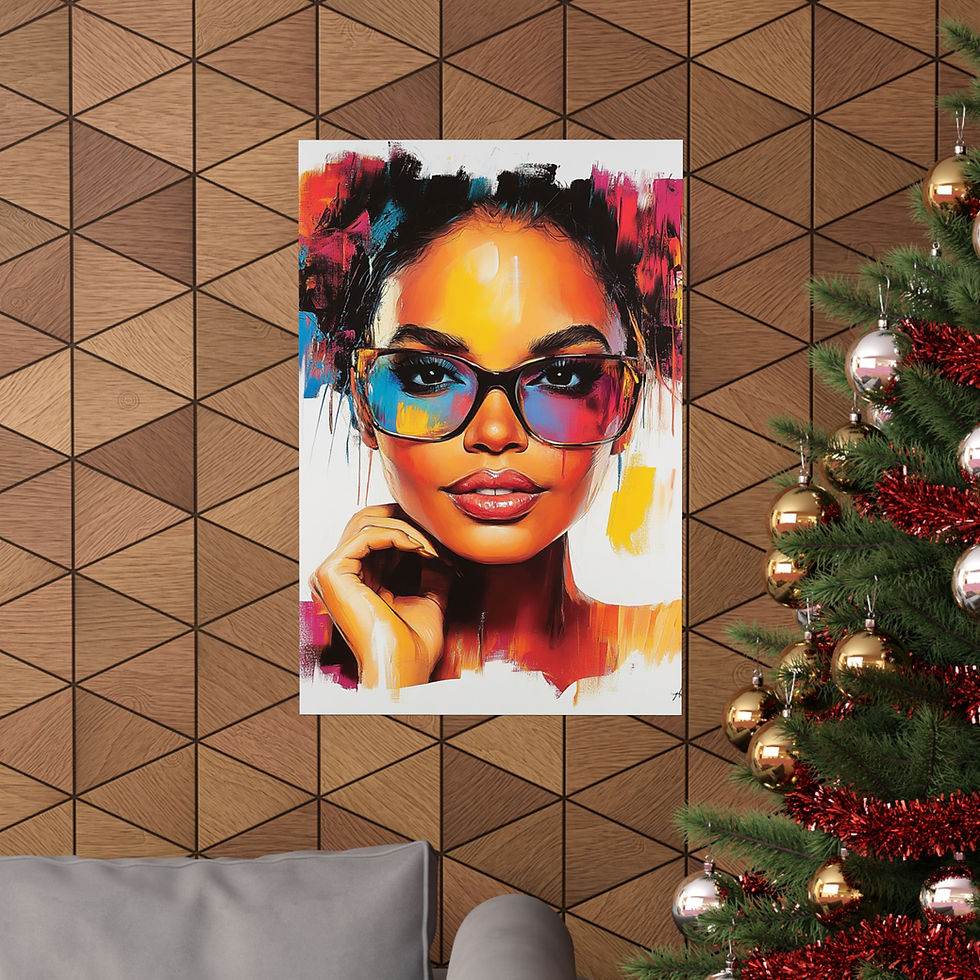 Thumbnail: Vibrant Art Poster - Stylish Wall Decor