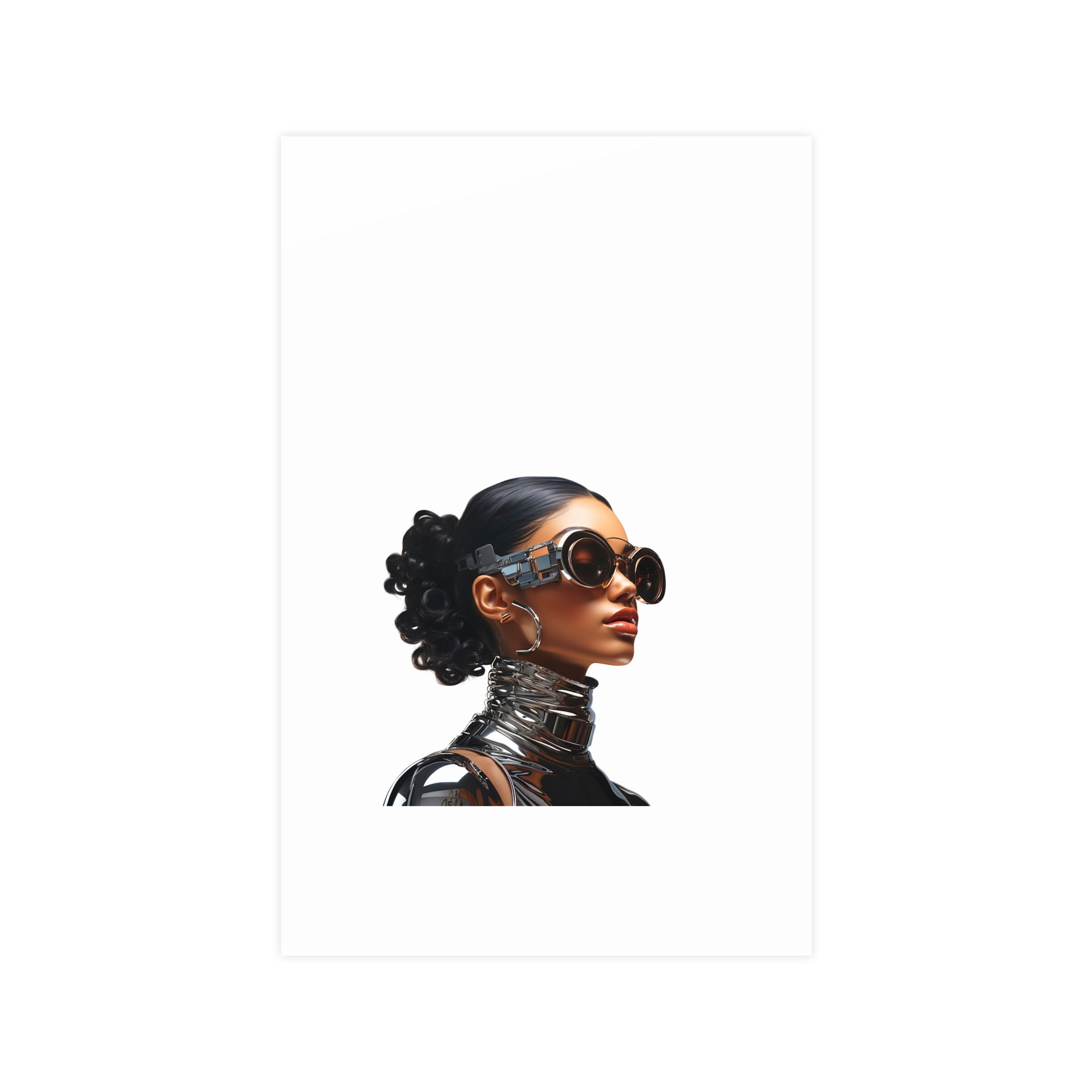 Stylish Matte Poster - Fashion Portrait Wall Art