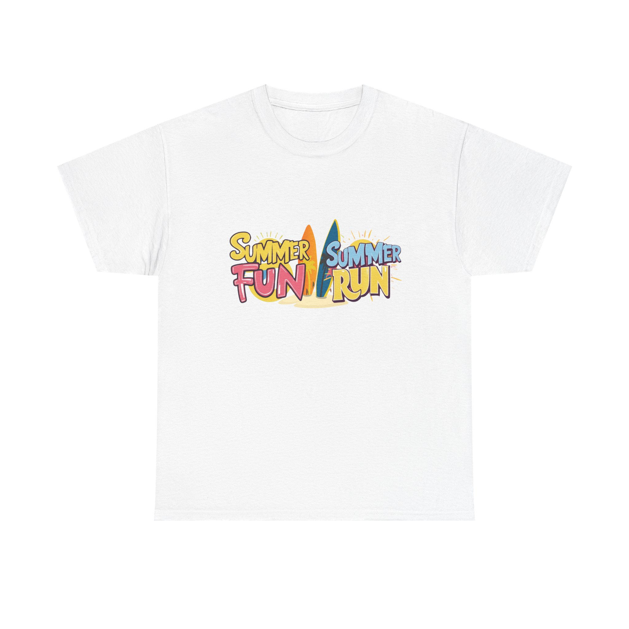 Summer Fun Unisex Heavy Cotton Tee - Perfect for Beach Days and Celebrations