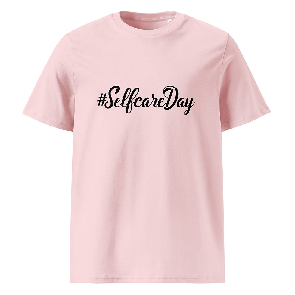Thumbnail: Unisex organic ribbed neck t-shirt