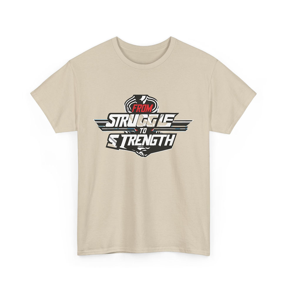 Thumbnail:  Unisex Tee - From Struggle to Strength
