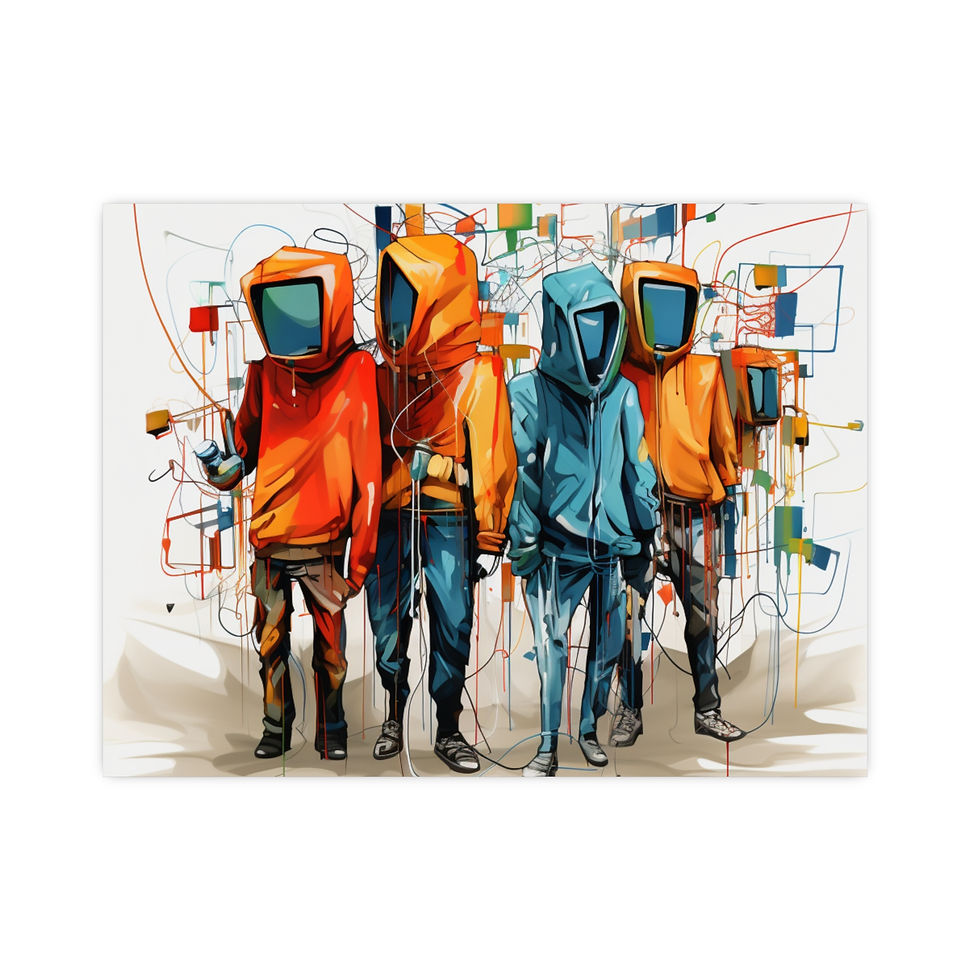 Thumbnail: Vibrant Art Posters - Modern Matte Designs for Home Decor