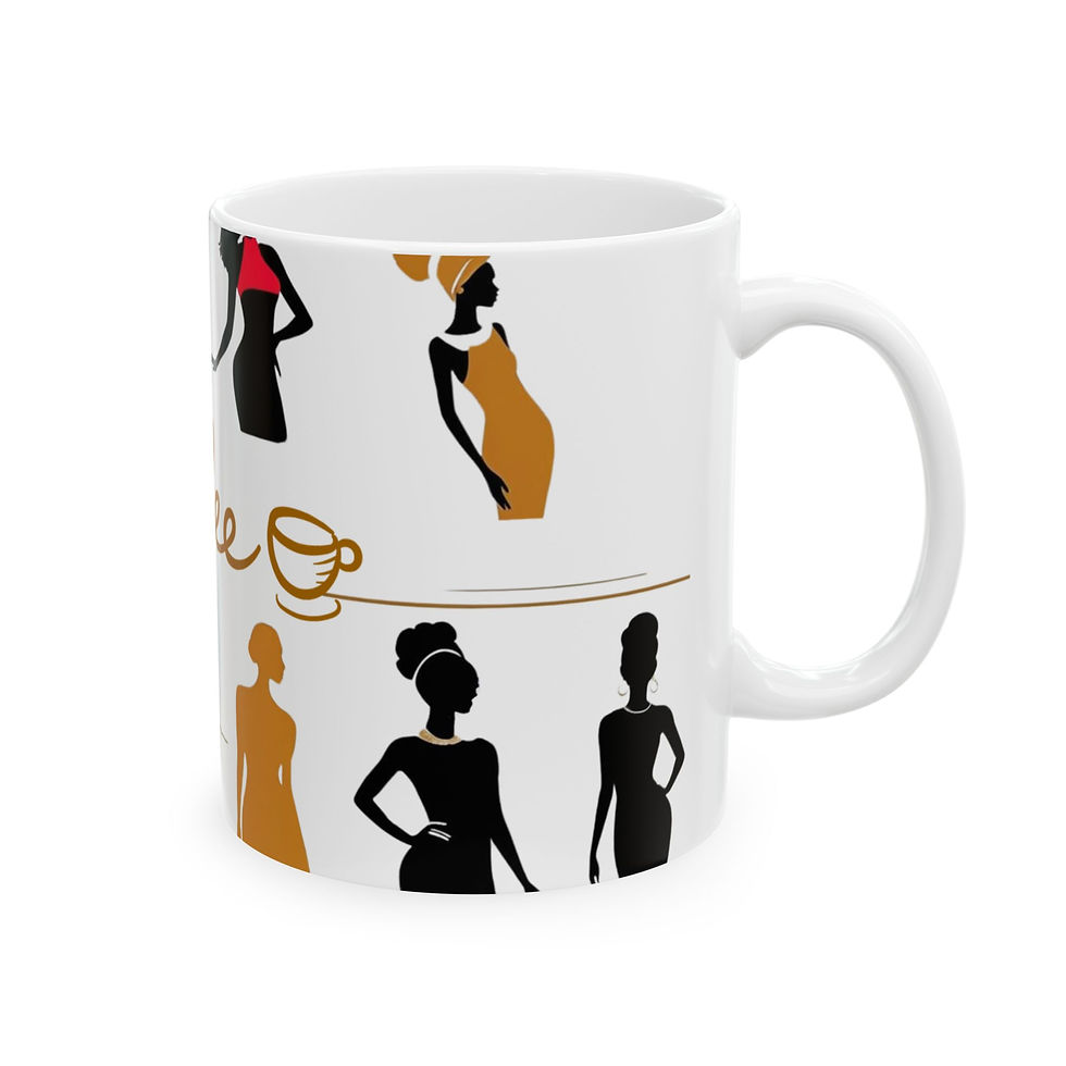 Thumbnail: Fashionista Coffee Mug - Stylish 11oz & 15oz Cup for Trendy Coffee Lovers