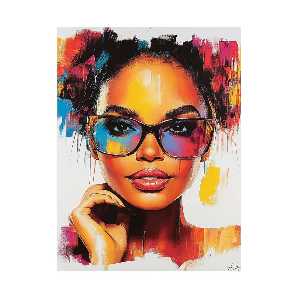 Thumbnail: Vibrant Art Poster - Stylish Wall Decor