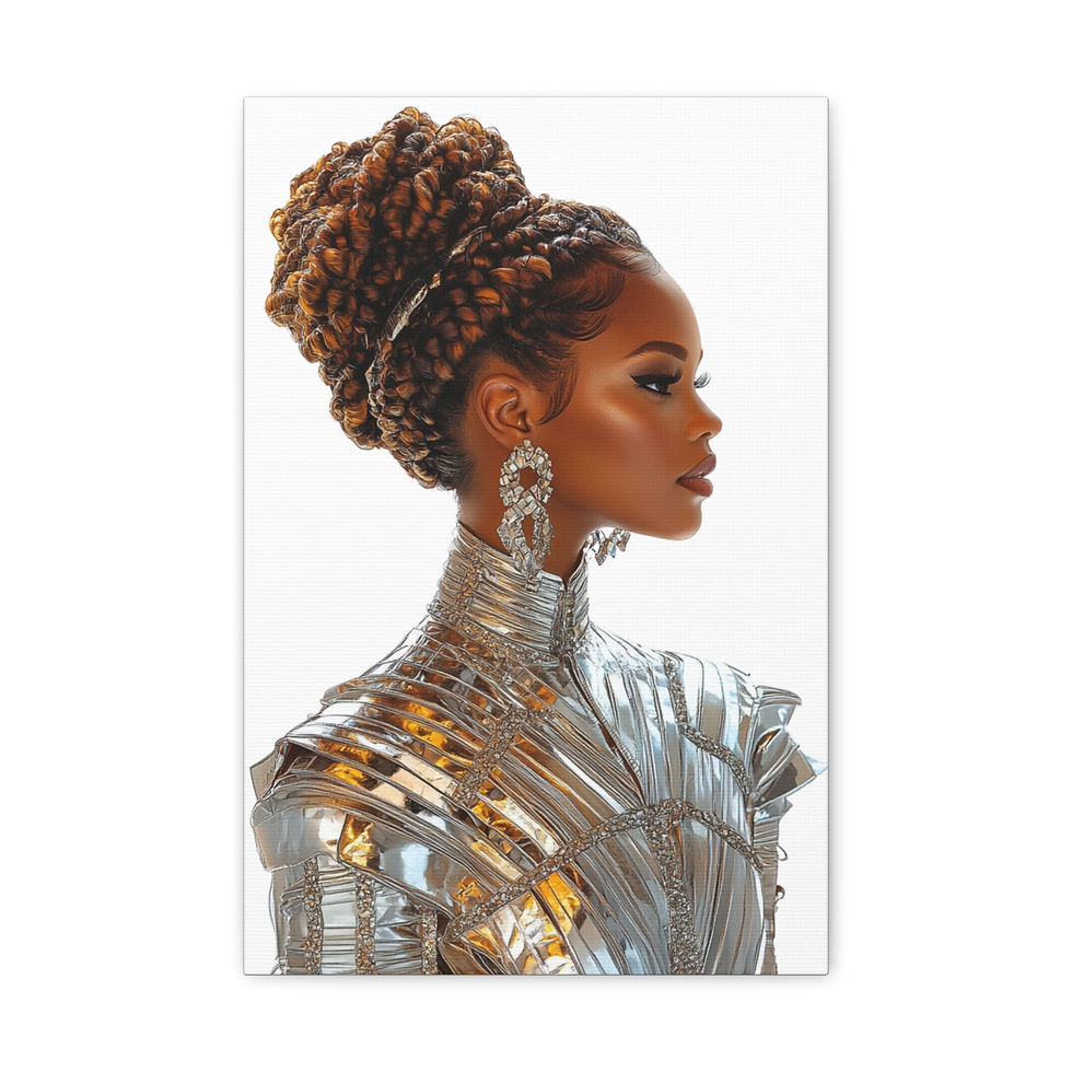 Thumbnail: Canvas Gallery Wrap 'Nebesa"