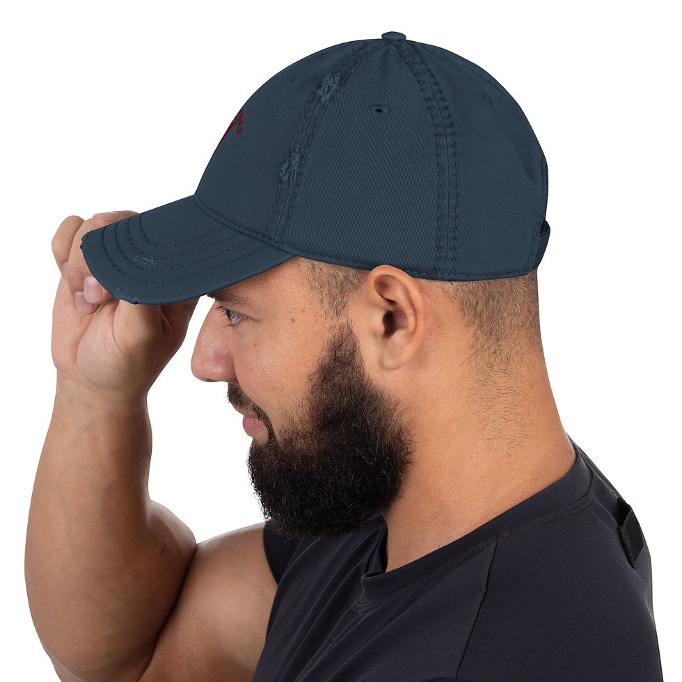Thumbnail: Distressed Dad Hat Vintage Vibes