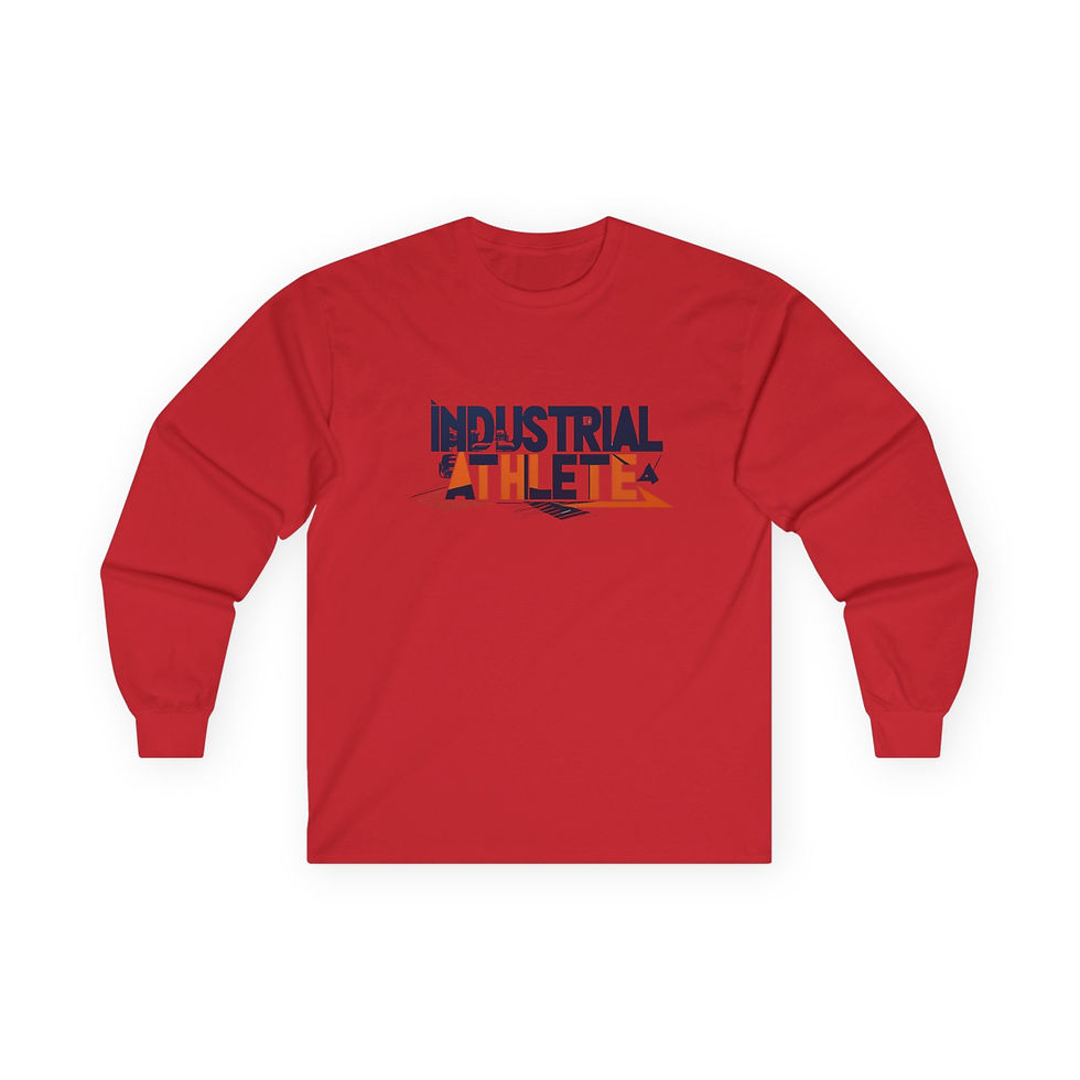 Thumbnail: Industrial Athlete Unisex Long Sleeve Tee - Perfect for Fitness Enthusiasts