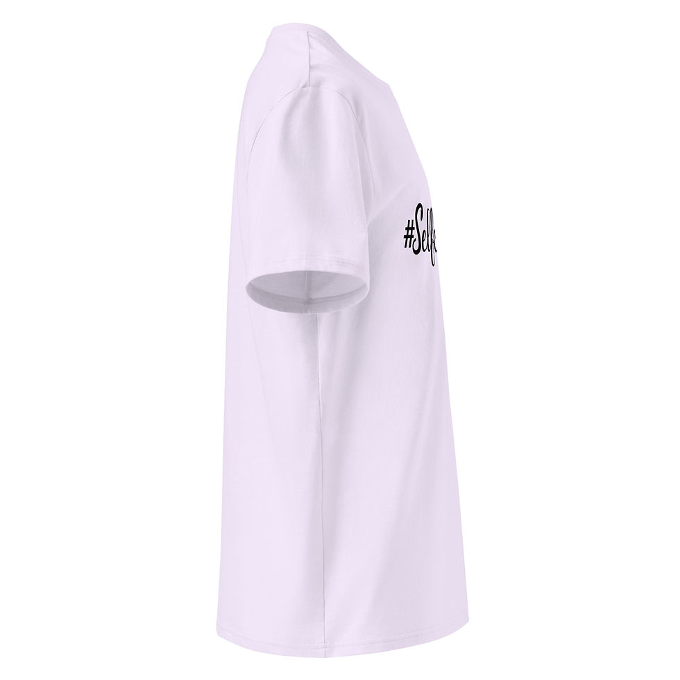 Thumbnail: Unisex organic ribbed neck t-shirt