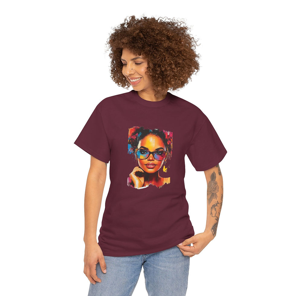Thumbnail: Vibrant Graphic Shirt for Art Lovers, Casual Wear, Trendy Fashion