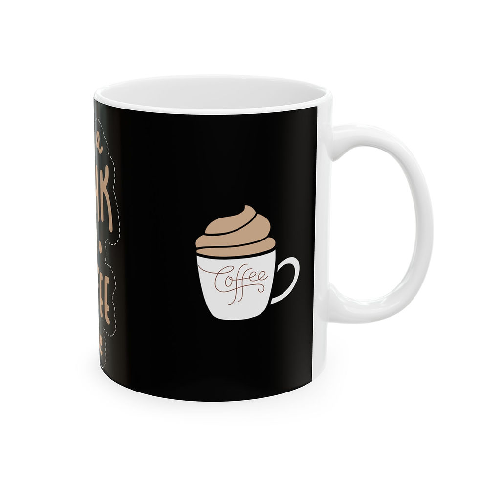 Thumbnail: Take a Break Ceramic Coffee Mug - Perfect for Coffee Lovers