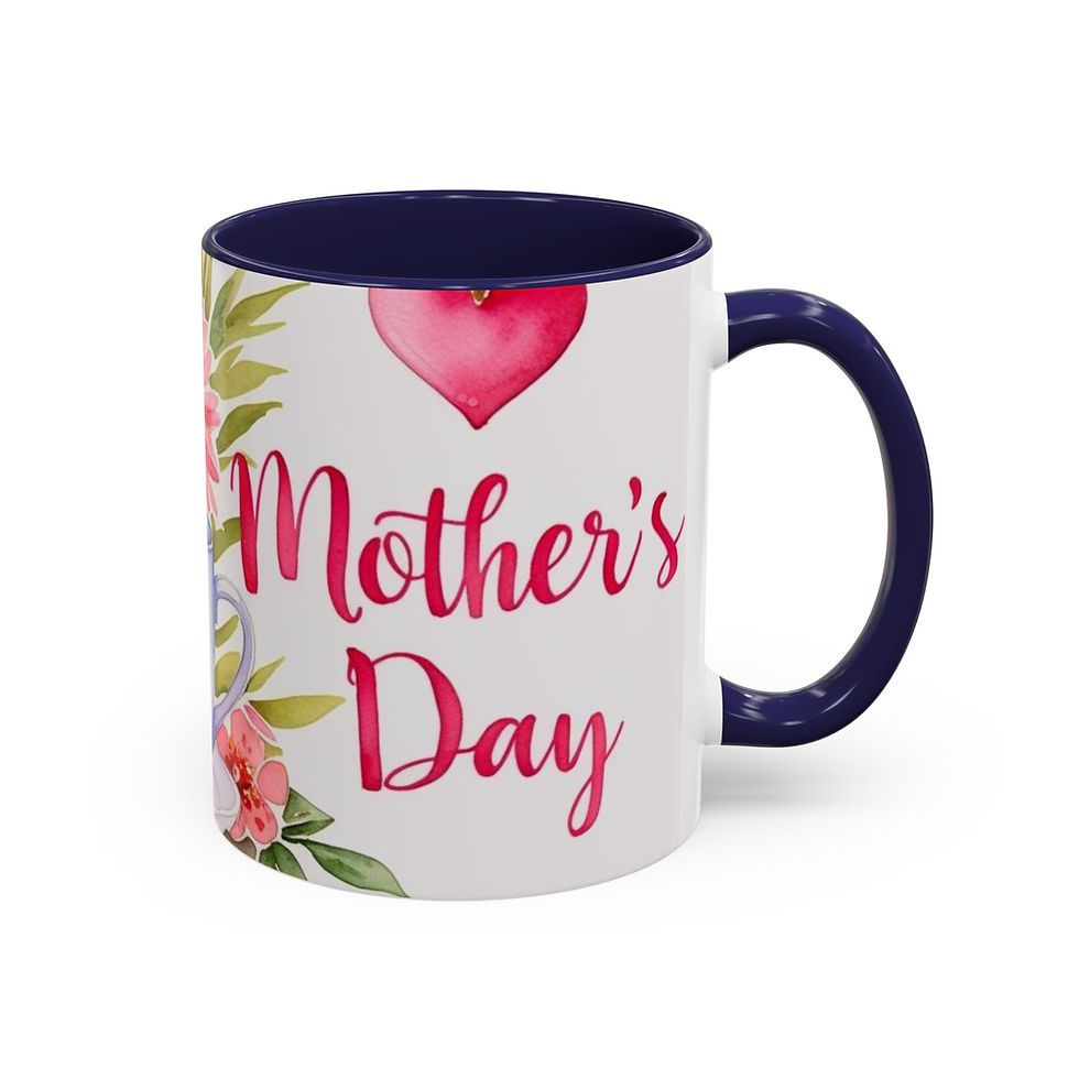 Thumbnail: Floral Mother's Day Coffee Mug, For Coffee and Tea 