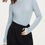 Thumbnail: FSLE Women’s Wool Blend Long Sleeve Sweater - Casual Autumn Pullover