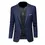 Thumbnail: Men’s High-End Casual Blazer - Solid Color Formal Suit Jacket