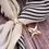 Thumbnail: Fashion Scarf Clip X Shape Metal Brooches For Women