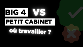 Big 4 vs petit cabinet d’expertise comptable : dans quelle structure travailler ?