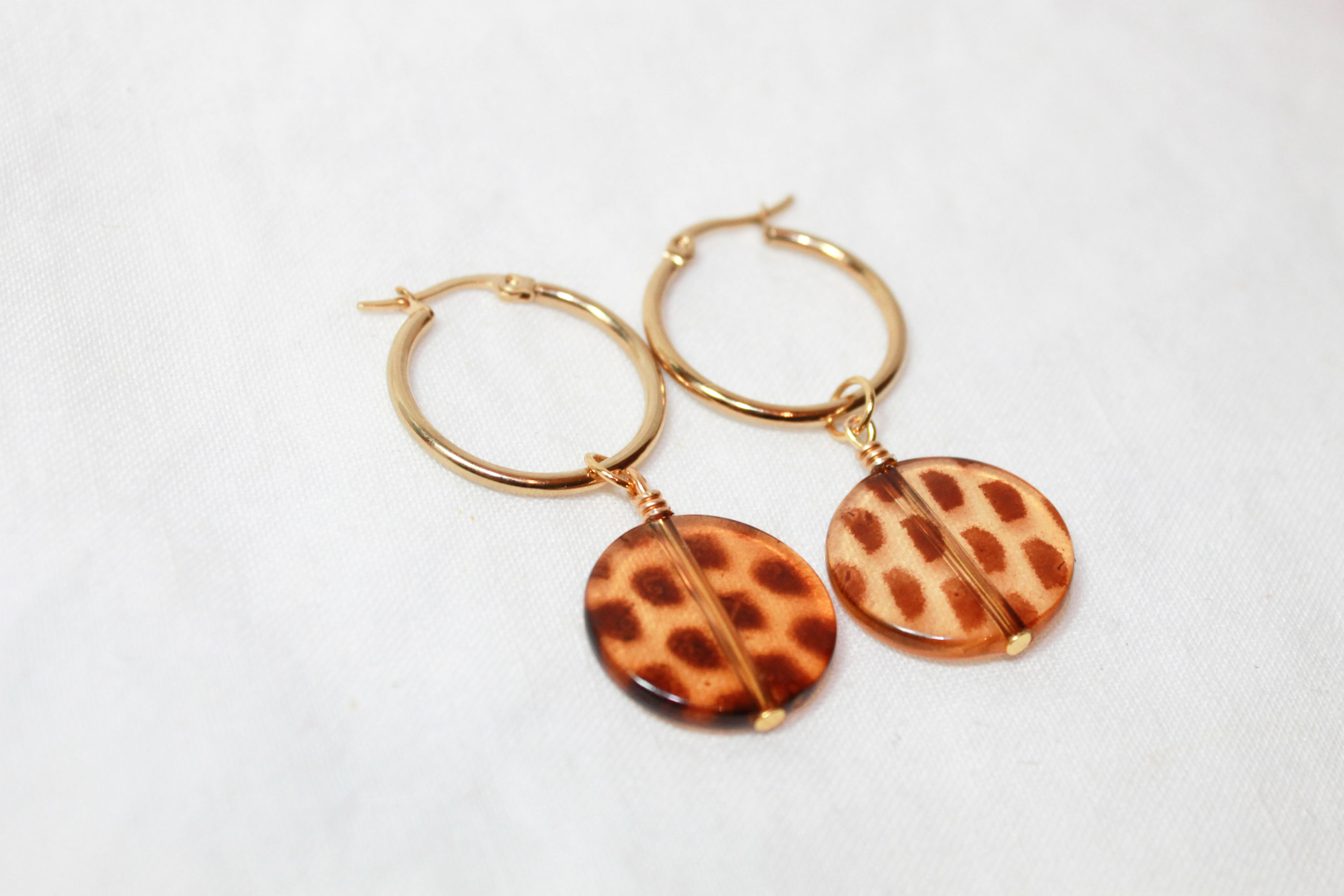 The Rachel Disc Hoops