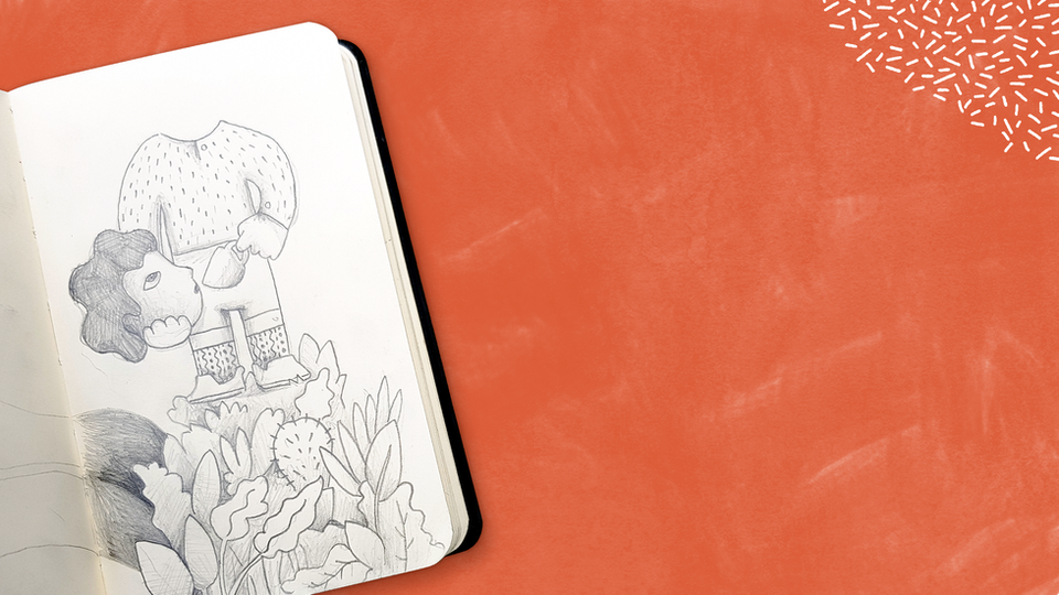 Sketchbook on Sand