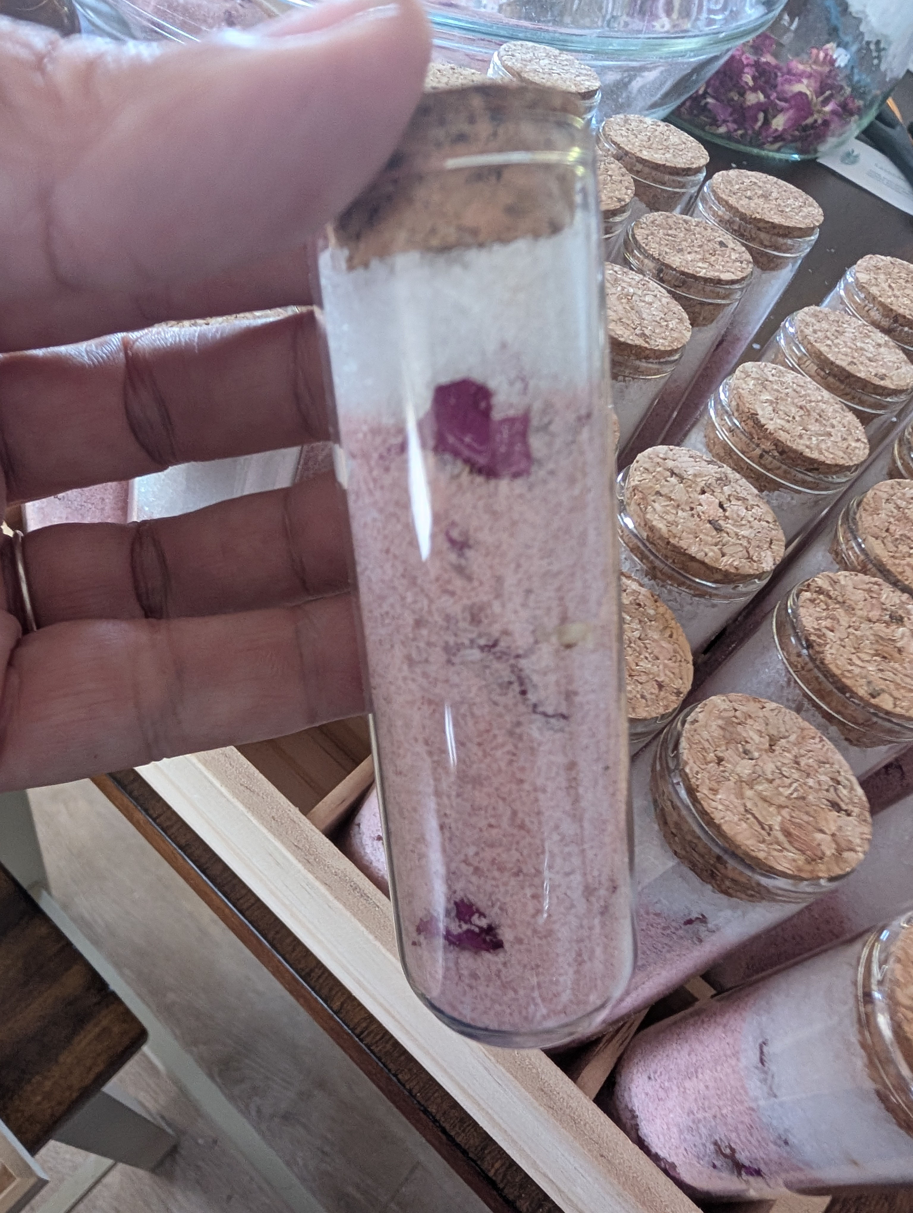 Vanilla Rose Magnesium bath soak