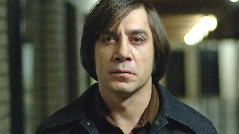 LE REGARD DU PERSONNAGE: Javier Bardem dans No Country For Old Men