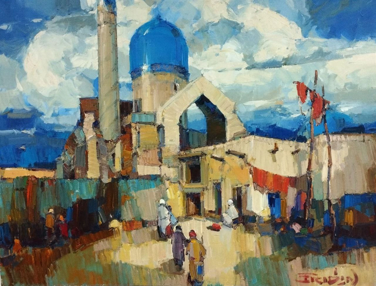 Yevgeniy Fridlin "East" I