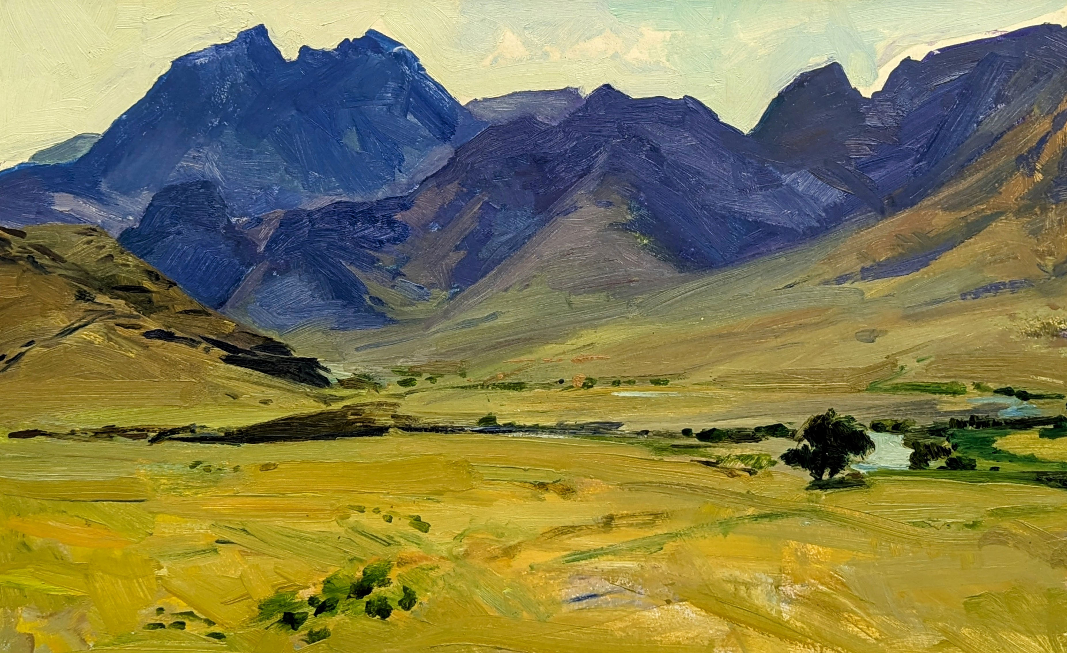 G.Ponomarenko "Ak Mosque Gorge"