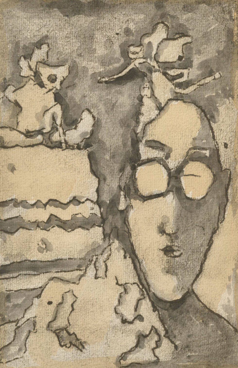 Art critic. 20,5x14,5