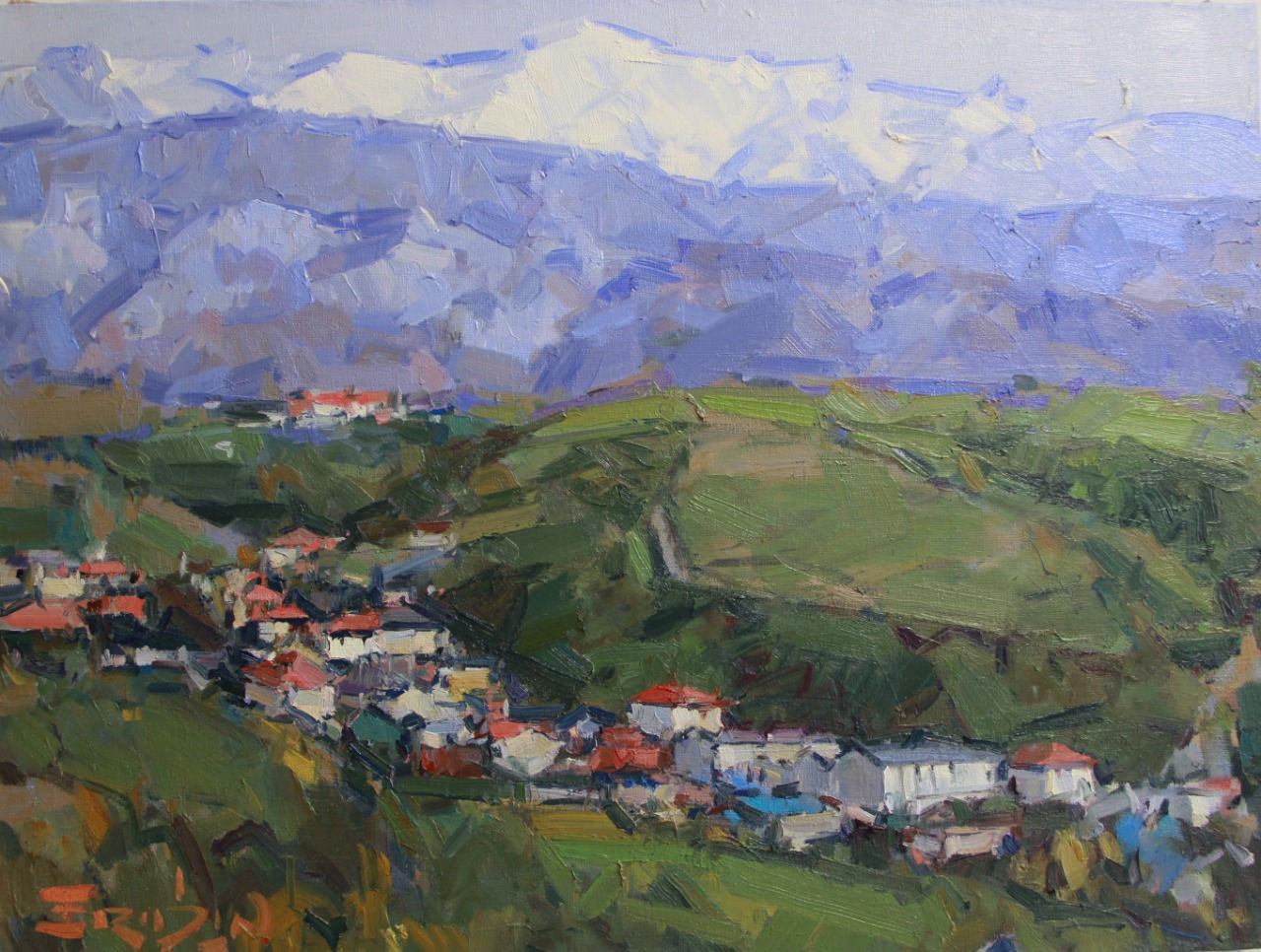 Yevgeniy Fridlin "Remizovka. Mountain view."