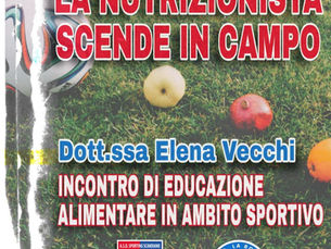La nutrizionista scende in campo
